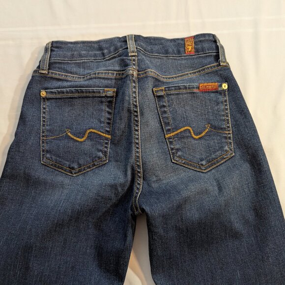 7 For All Mankind Size 26 Kimmie Straight Leg Jeans - Picture 9 of 13